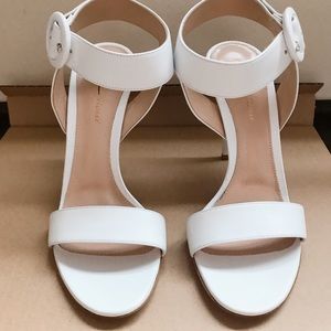 Gianvito Rossi Elyse ankle-wrap heels sandals